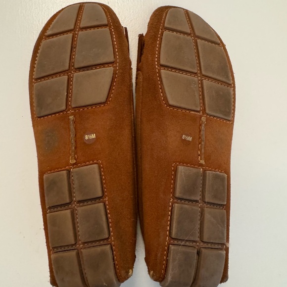 Tory Burch Brown Suede Fringe Moccasins - Picture 9 of 9